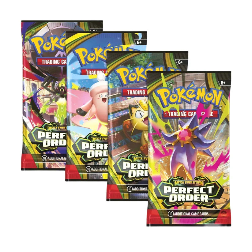 Pokémon TCG Mega Evolution Perfect Order SINGLE Booster Pack