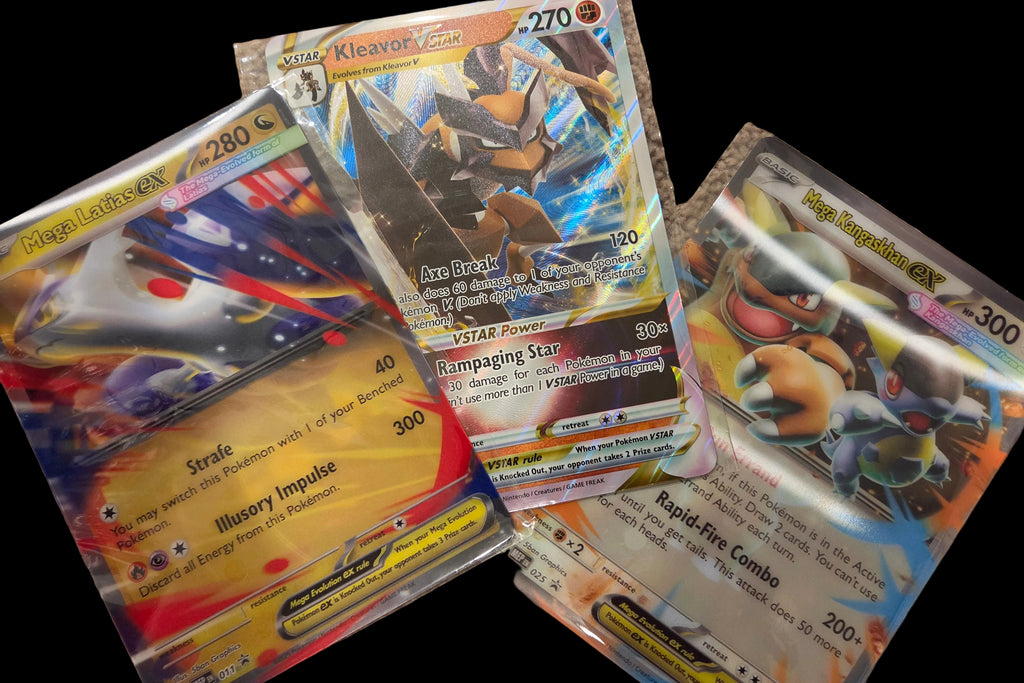 XL Jumbo TCG Collector Cards